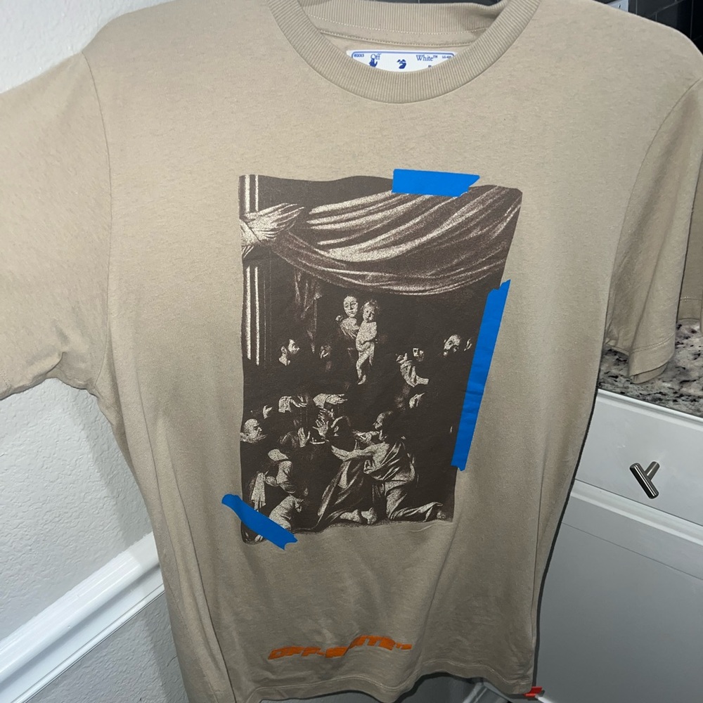 off white shirt
